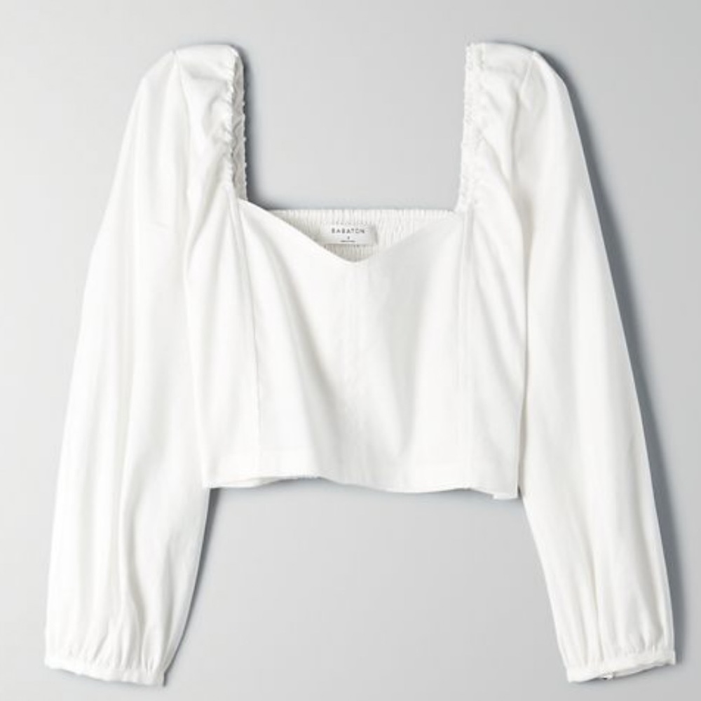 BABATON Hadwyn Blouse - White Linen